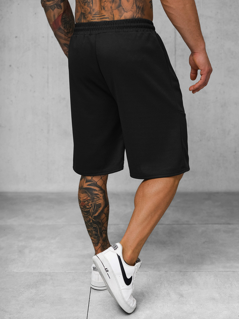 Herren Sportshorts Schwarz OZONEE JS/15K1822/3