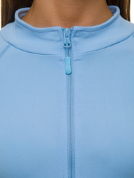 Damen Sweatshirt Hellblau OZONEE JS/HD154/41