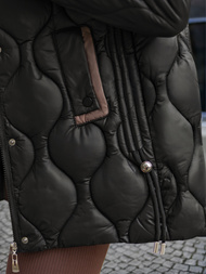 Damen Jacke Schwarz OZONEE O/5M3226/392