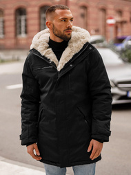 Herren Winterjacke Schwarz OZONEE JS/22M316/392Z