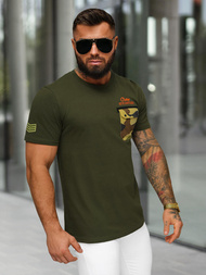 Herren T-shirt Khaki OZONEE O/MPO3492