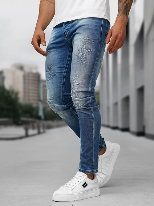 Herren Jeanshose Blau OZONEE NB/MP0009BZ