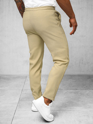Herren Chino Hose Beige OZONEE O/K963SP