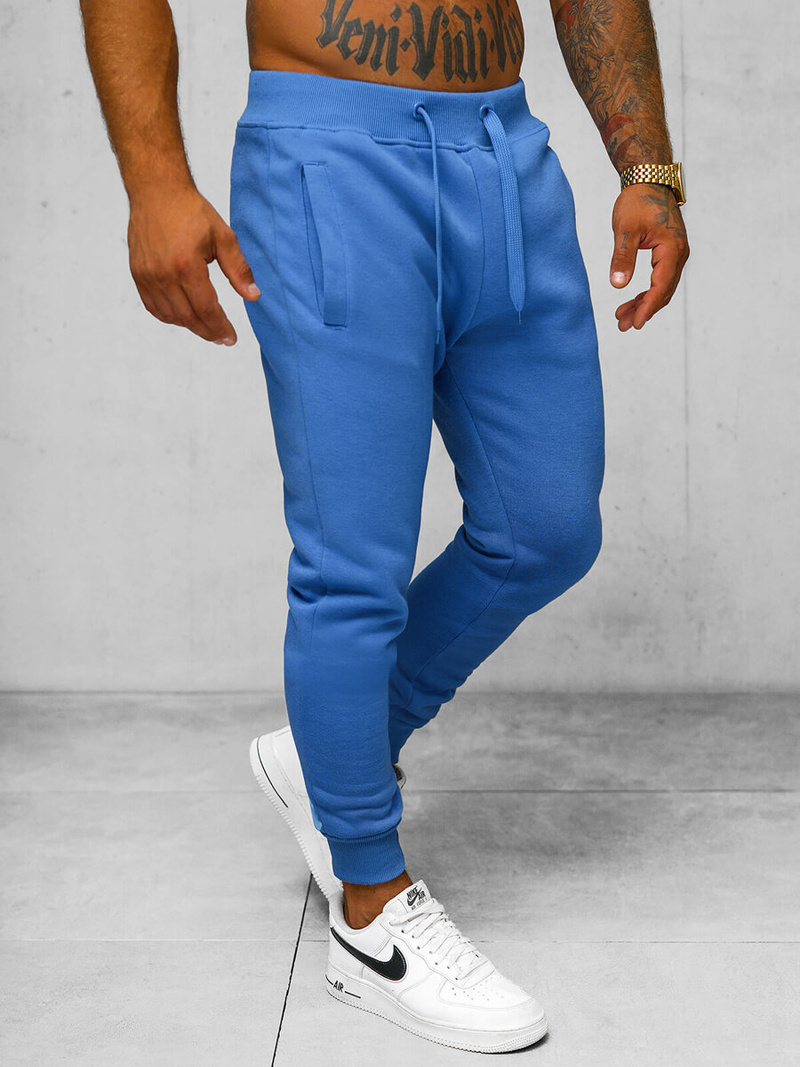 Herren Sporthose Blau OZONEE JS/XW01Z