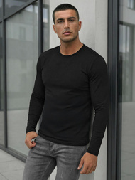 Herren Longsleeve Schwarz OZONEE JS/DB71/1