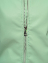 Damen Lederjacke Mintgrün OZONEE O/G116Z