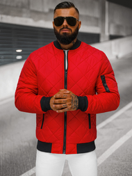 Herren Jacke Rot OZONEE JS/MY01Z