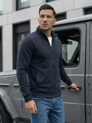 Herren Sweatjacke Dunkelblau OZONEE JS/2002