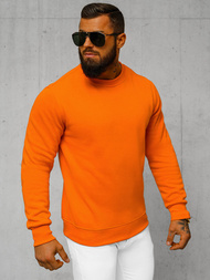 Herren Sweatshirt Orange OZONEE JS/2001-10Z