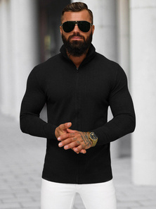 Herren Pullover Schwarz OZONEE NB/MM6004/4Z
