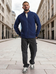 Herren Sweatshirt Dunkelblau OZONEE JS/HH016/25