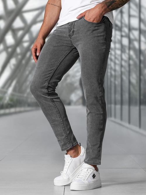 Herren Jeanshose Anthrazit OZONEE NB/MP0192GSZ