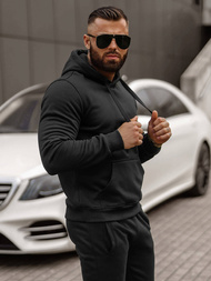 Herren Sportanzug Schwarz OZONEE JS/68C10381/3Z