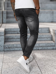 Herren Jeanshose Schwarz OZONEE NB/MP0091N