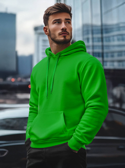 Herren Kapuzenpullover Grün OZONEE JS/2009Z