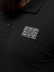 Herren Poloshirt Schwarz OZONEE NB/MT3124