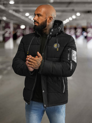 Herren Jacke Schwarz OZONEE JS/57M7503/392