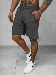 Sportshorts für Herren Anthrazit OZONEE JS/12K1802/5