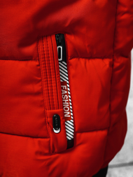 Herren Weste Rot OZONEE JS/84M3028/275