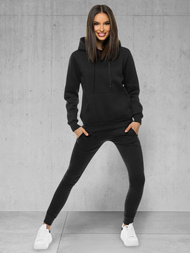 Damen Trainingsanzug Schwarz OZONEE 33