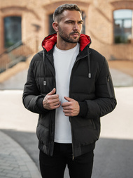 Herren Winterjacke Schwarz OZONEE JS/31M5003Z