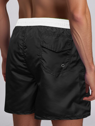 Herren Badeshorts Schwarz/Weiß OZONEE JS/17K561/2Z