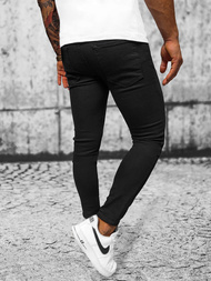 Herren Jeanshose Schwarz OZONEE E/5348/02