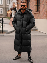 Herren Winterjacke Schwarz OZONEE O/M3202Z