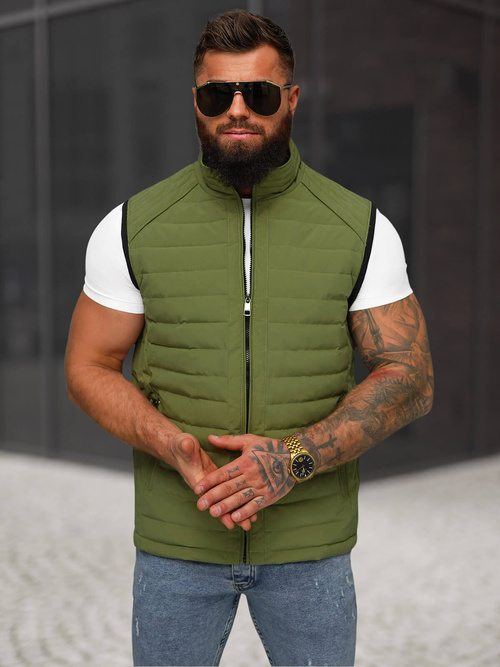 Herren weste grün OZONEE JS/31M5062/136