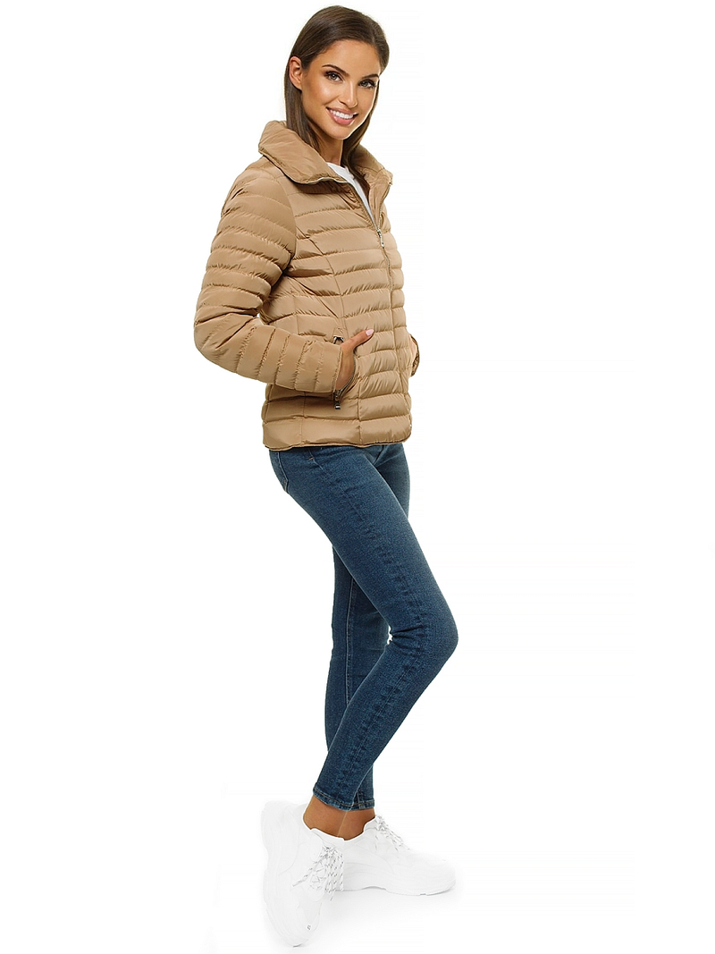 Damen Jacke Beige OZONEE JS/M23063/7