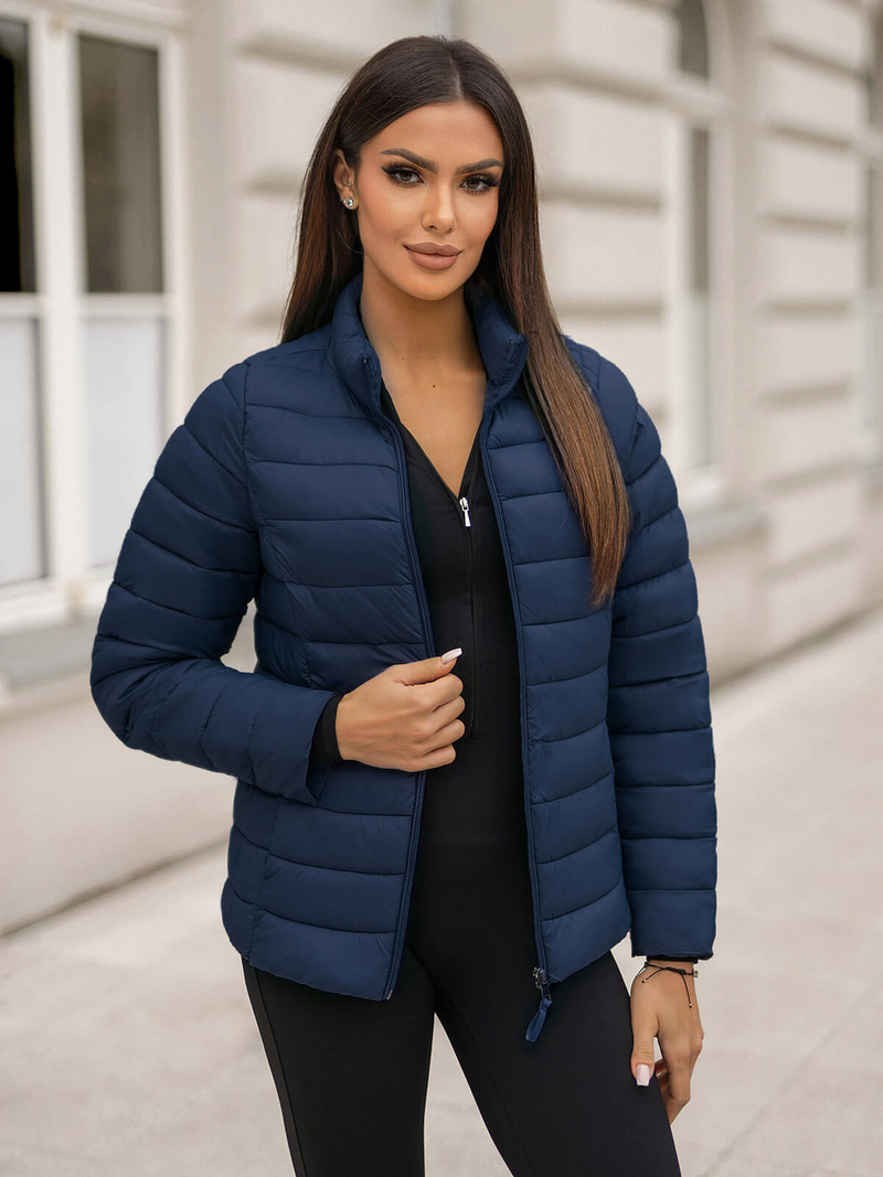 Damen Jacke Marineblau OZONEE JS/11Z8170