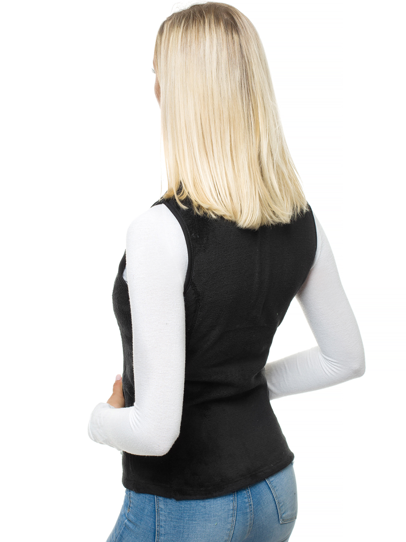 Damen Weste Schwarz OZONEE JS/HH003/1