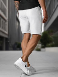 Herren Chino Shorts Weiß OZONEE DJ/4400