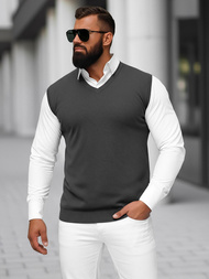 Herren Pullover Anthrazit OZONEE NB/MM6005/3Z