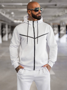 Herren Sportanzug Weiß OZONEE JS/8C8117/1Z