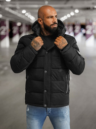 Herren Jacke Schwarz OZONEE JS/57M7503/392