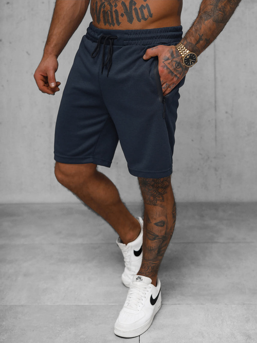 Herren Sportshorts Dunkelblau OZONEE JS/17K533/25