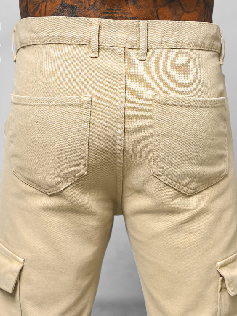 Herren Hose Beige OZONEE DO/4001