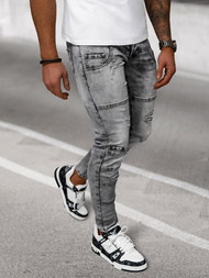 Herren Jeanshose Anthrazit OZONEE NB/MP0163N