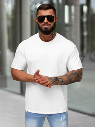 Herren T-shirt Weiß OZONEE JS/67T1298/1