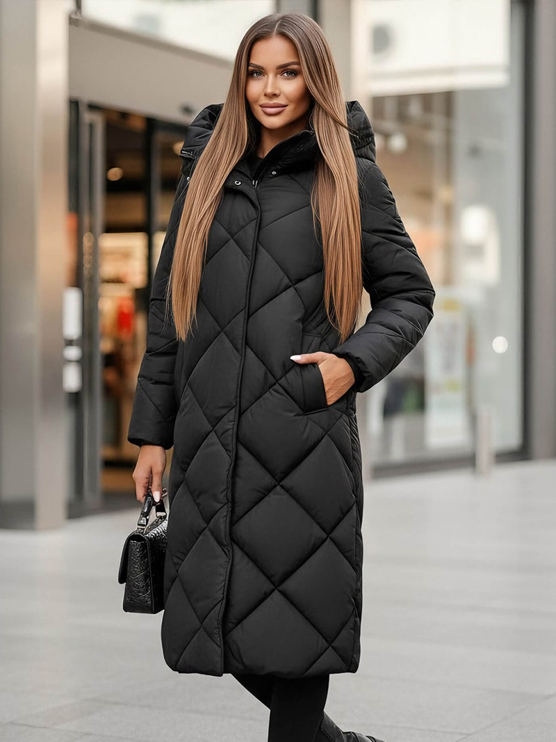 Damen Jacke Schwarz OZONEE JS/5M3173/392Z