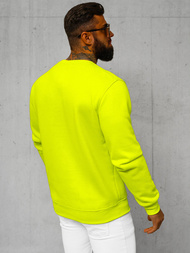 Herren Sweatshirt Gelb-Neon OZONEE JS/2001-10Z