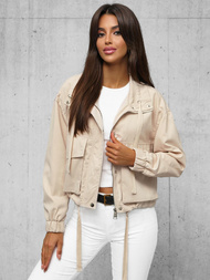 Damen Jacke Beige OZONEE O/G118Z