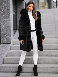 Damen Jacke Schwarz OZONEE JS/5M3156/392