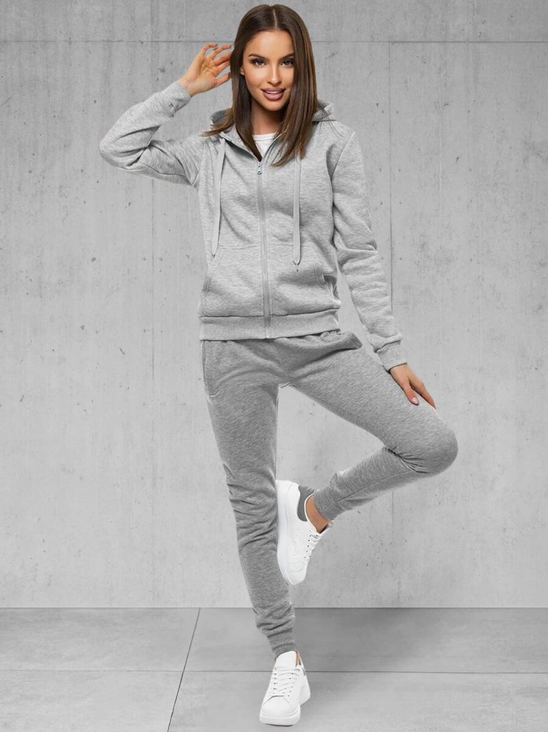 Damen Trainingsanzug Grau OZONEE 53
