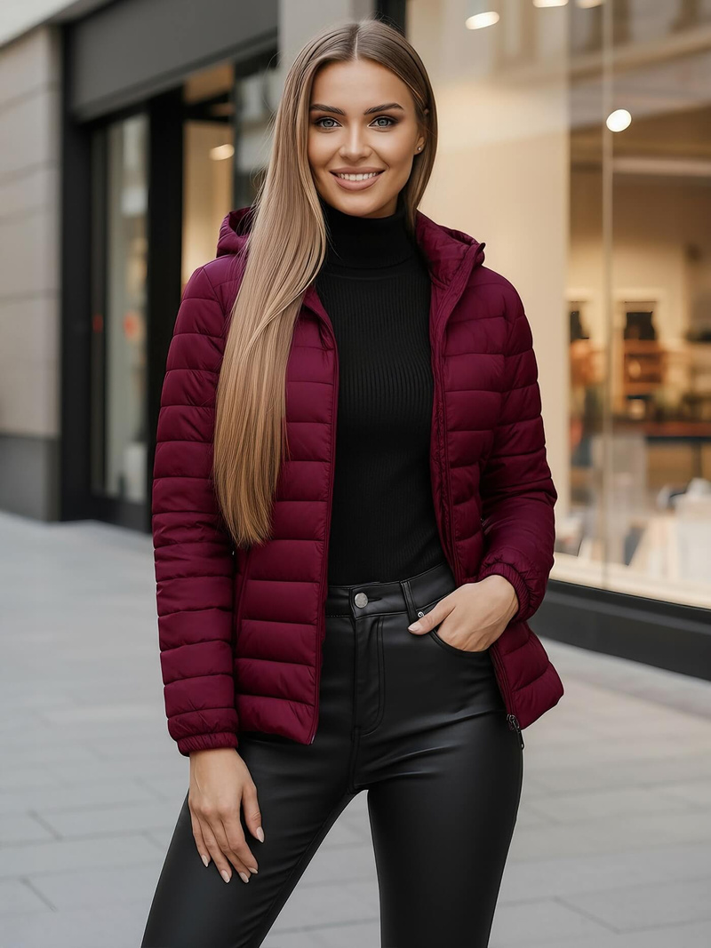 Damen Jacke Weinrot OZONEE JS/16M9103/01Z