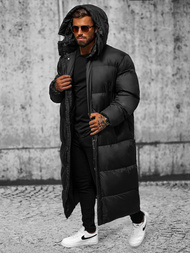 Herren Winterjacke Schwarz OZONEE O/M3202