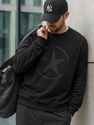 Herren Sweatshirt Schwarz OZONEE JS/8B1991/3