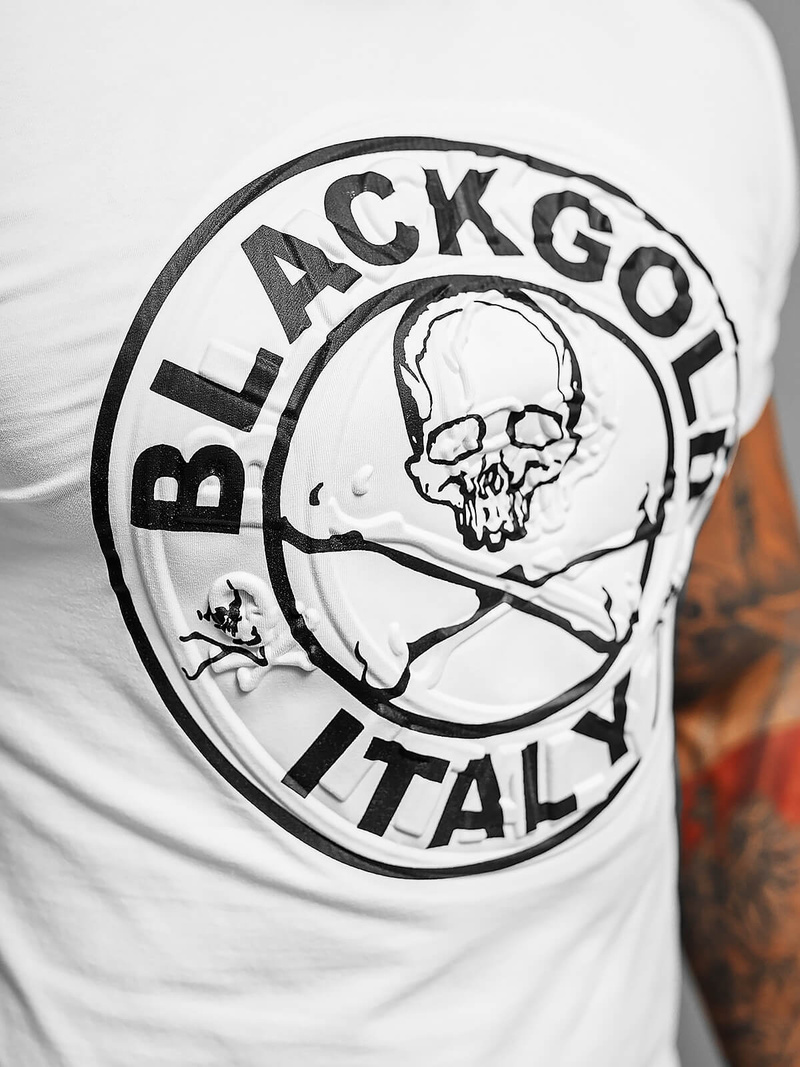 Herren T-shirt Weiß OZONEE NB/MT3074