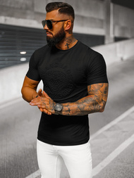 Herren T-shirt Schwarz OZONEE NB/MT3056Z